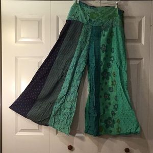 Hippieish Cotton Palazzo capris made in India